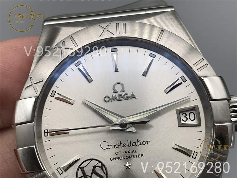 VS廠歐米茄星座復(fù)刻表對比正品評測-8500一體機功能對版-復(fù)刻表