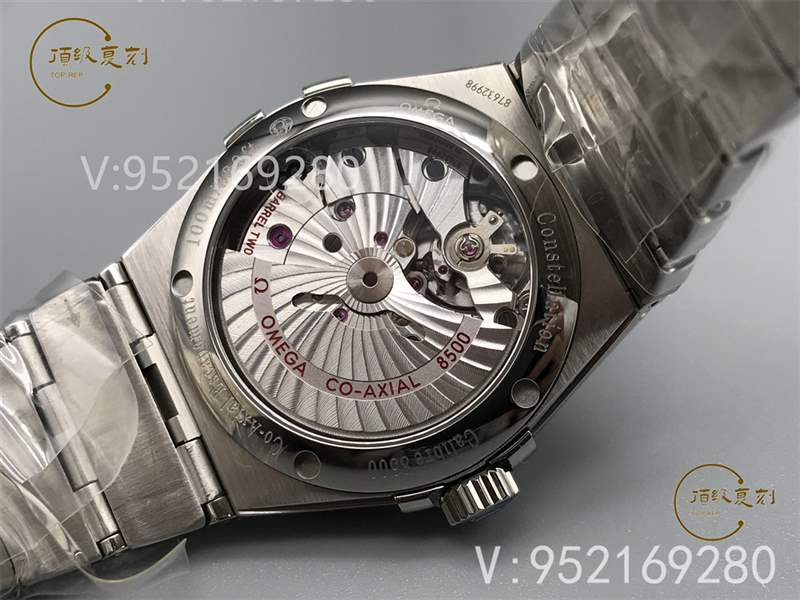 VS廠歐米茄星座復(fù)刻表對比正品評測-8500一體機功能對版-復(fù)刻表