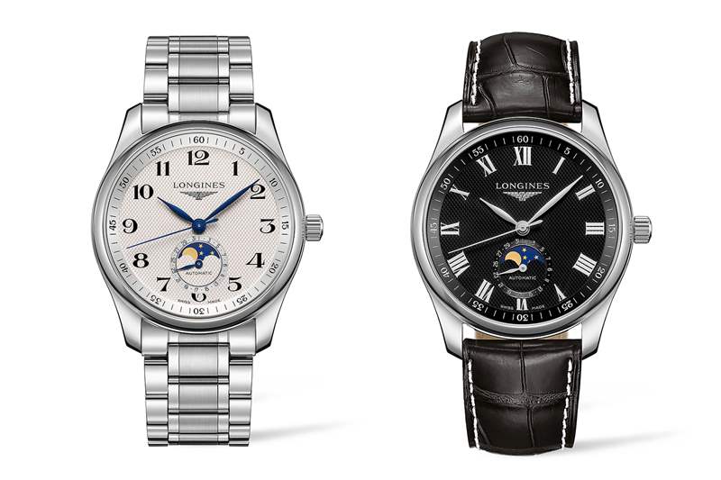 浪琴表大師系列月相手表介紹-復(fù)刻表