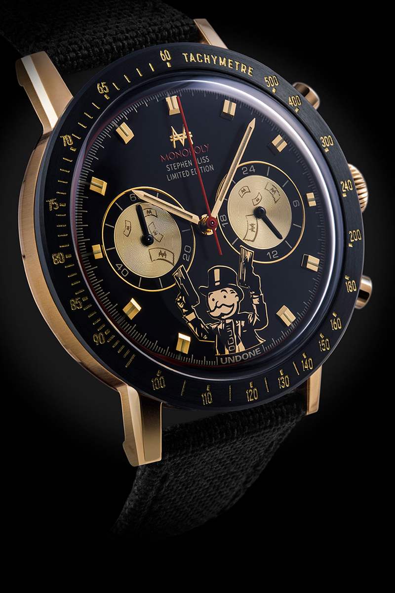 玩具反斗城Monopoly X Undone MONEYMAN手表系列-復刻表