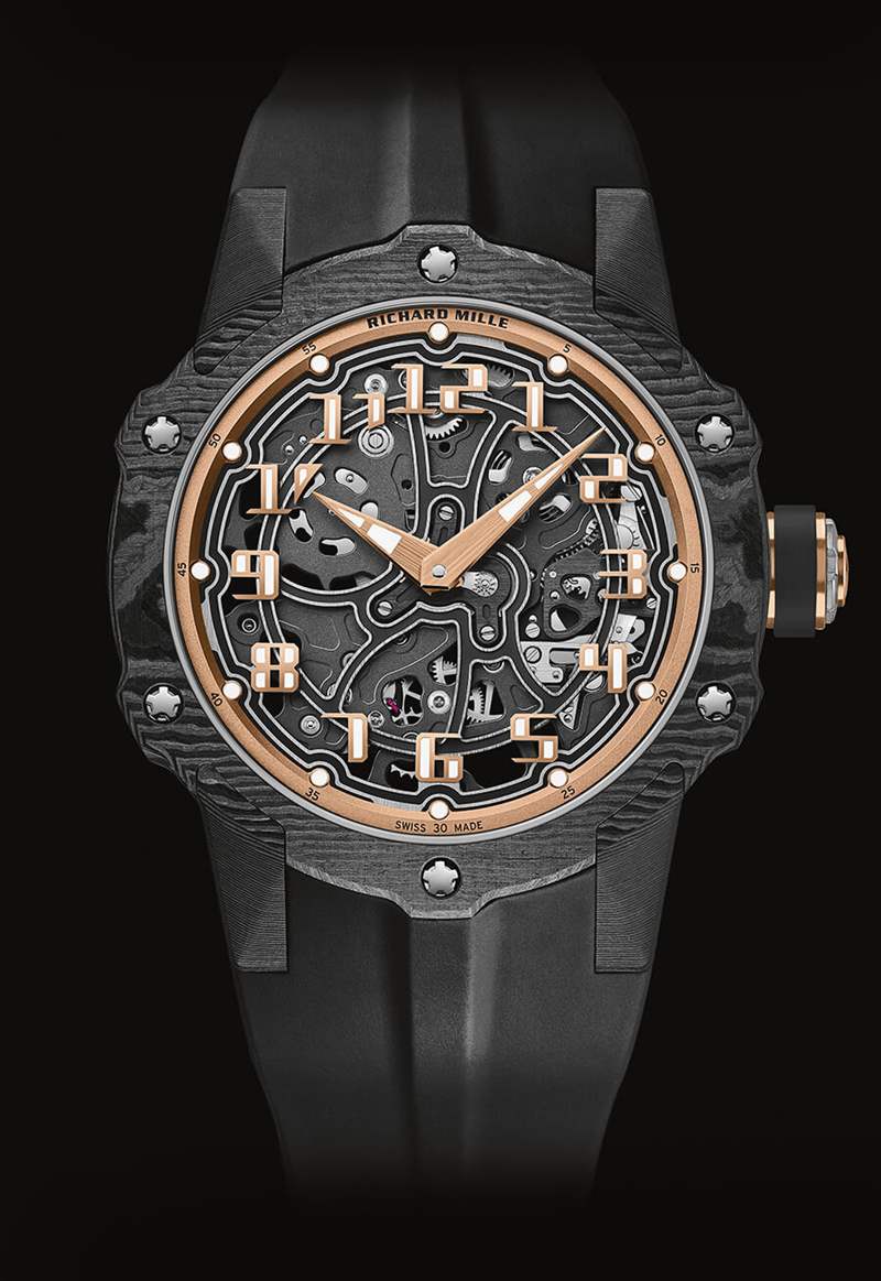 理查德米勒Richard Mille RM 33-02碳釬維腕表-復(fù)刻表