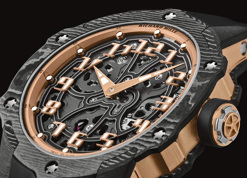 理查德米勒Richard Mille RM 33-02碳釬維腕表-復(fù)刻表