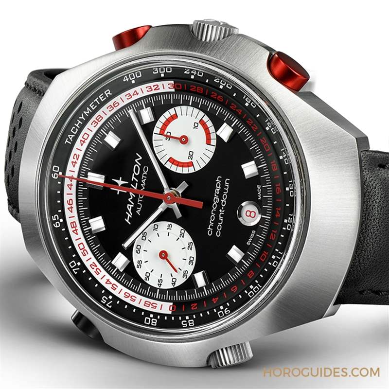 復刻1970年代競速經(jīng)典|HAMILTON Chrono-Matic 50-復刻表