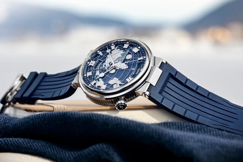兩地時(shí)間切換自如！寶璣Marine Hora Mundi 5557-復(fù)刻表
