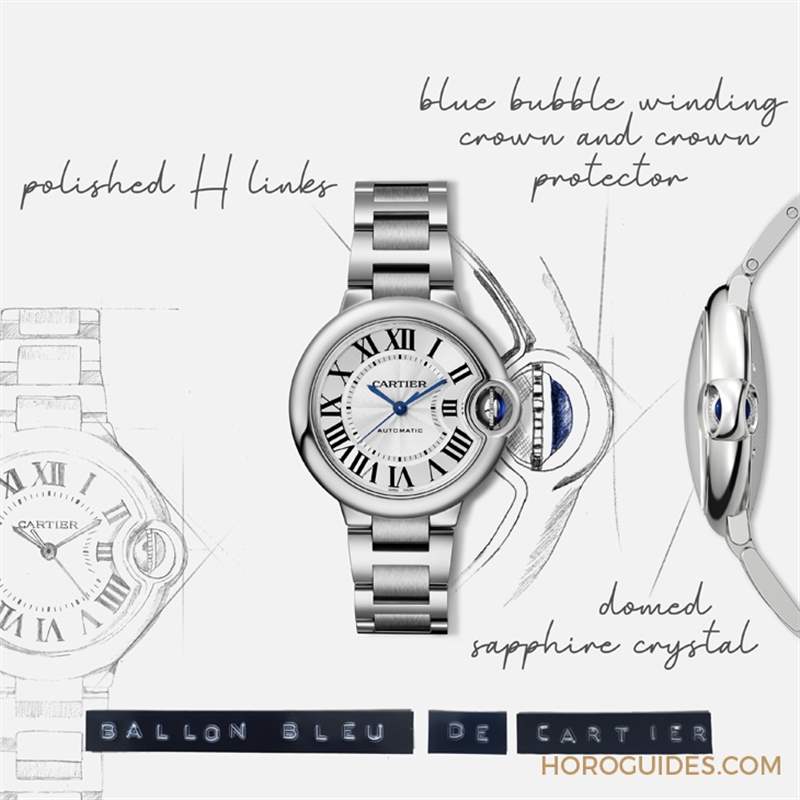 這優雅的代名詞，其實藏著與眾不同的前衛基因｜Ballon Bleu de Cartier腕表-復刻表