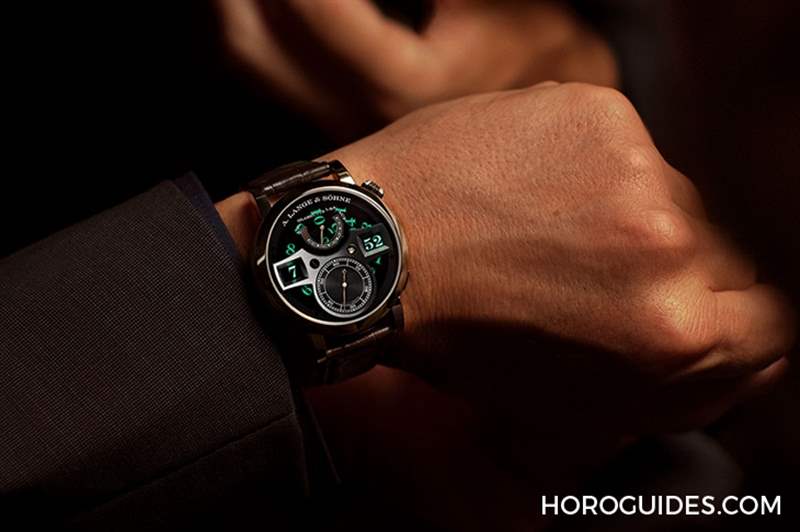 半透明表盤夜光顯示更清晰！朗格Zeitwerk Honeygold Lumen專賣店限量款-復刻表