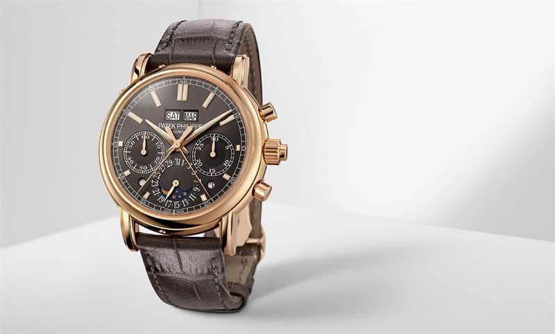 百達翡麗5204再添新作｜雙秒追針萬年歷計時碼表5204R-011-復刻表