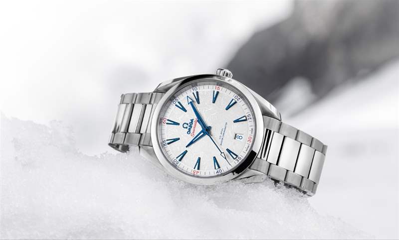凝縮著一片白雪皚皚｜歐米茄OMEGA Seamaster Aqua Terra北京2022腕表-復(fù)刻表