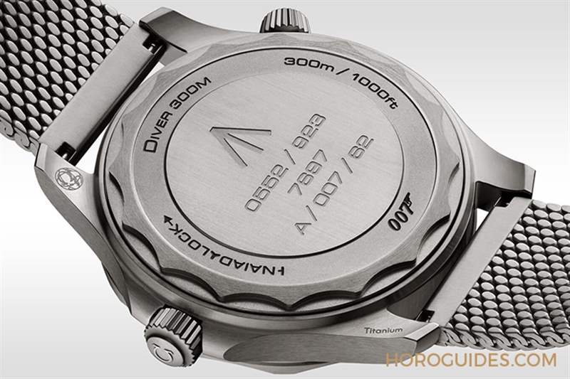 拆解歐米茄海馬Seamaster詹姆士·龐德007特別版的技術(shù)機(jī)密-復(fù)刻表