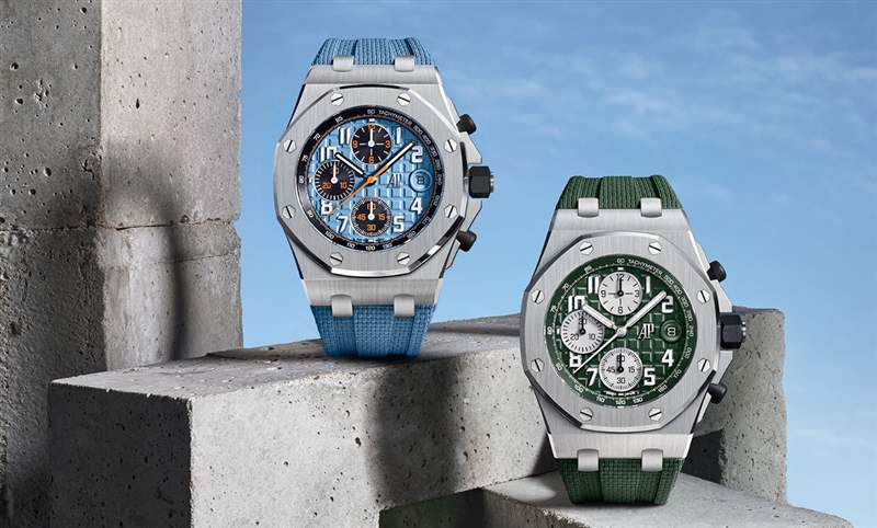 42mm初代設(shè)計(jì)進(jìn)化回歸,常態(tài)發(fā)行!愛(ài)彼皇家橡樹(shù)離岸型自動(dòng)上鏈計(jì)時(shí)碼表-復(fù)刻表