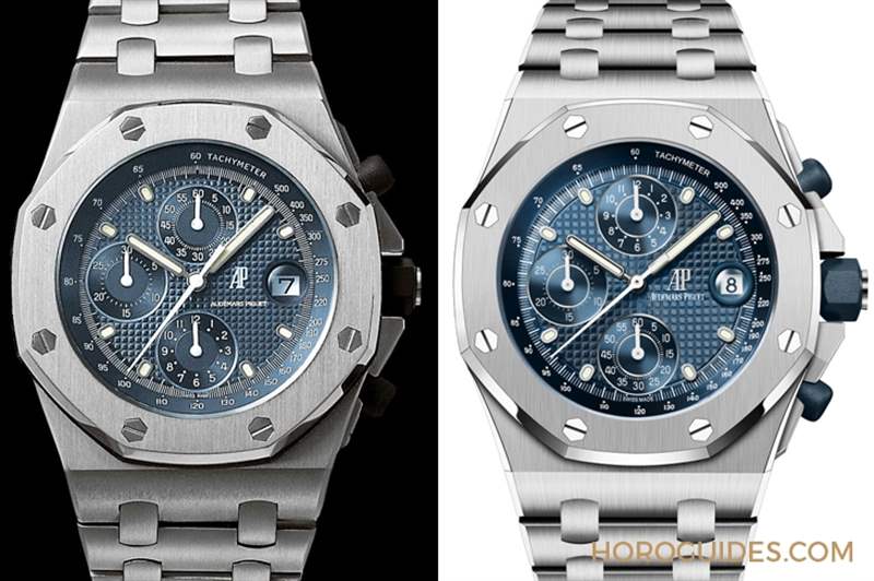 42mm初代設(shè)計(jì)進(jìn)化回歸,常態(tài)發(fā)行!愛(ài)彼皇家橡樹(shù)離岸型自動(dòng)上鏈計(jì)時(shí)碼表-復(fù)刻表