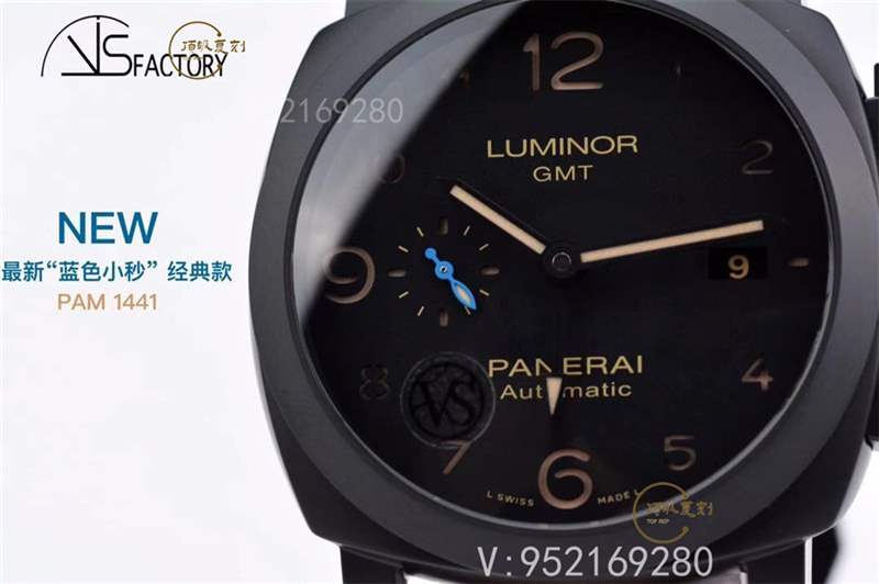 VS廠沛納海pam1441陶瓷腕表做工怎么樣,441升級版-復(fù)刻表