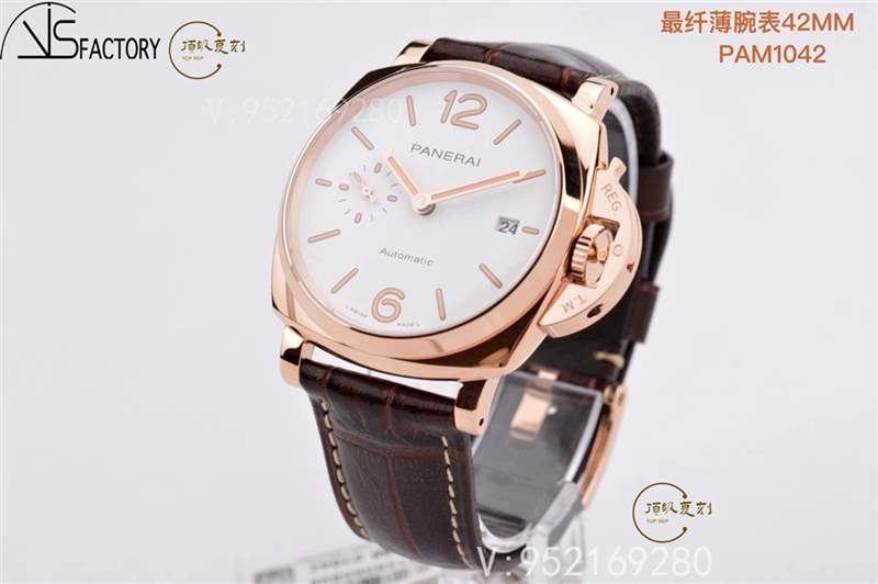 VS廠沛納海pam1042紅金腕表做工怎么樣,值得入手嗎-復刻表