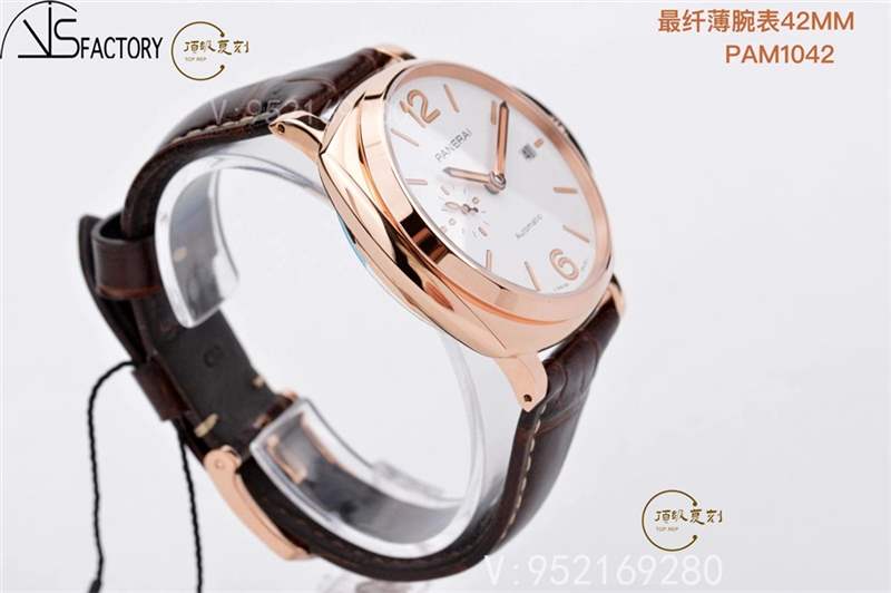 VS廠沛納海pam1042紅金腕表做工怎么樣,值得入手嗎-復刻表