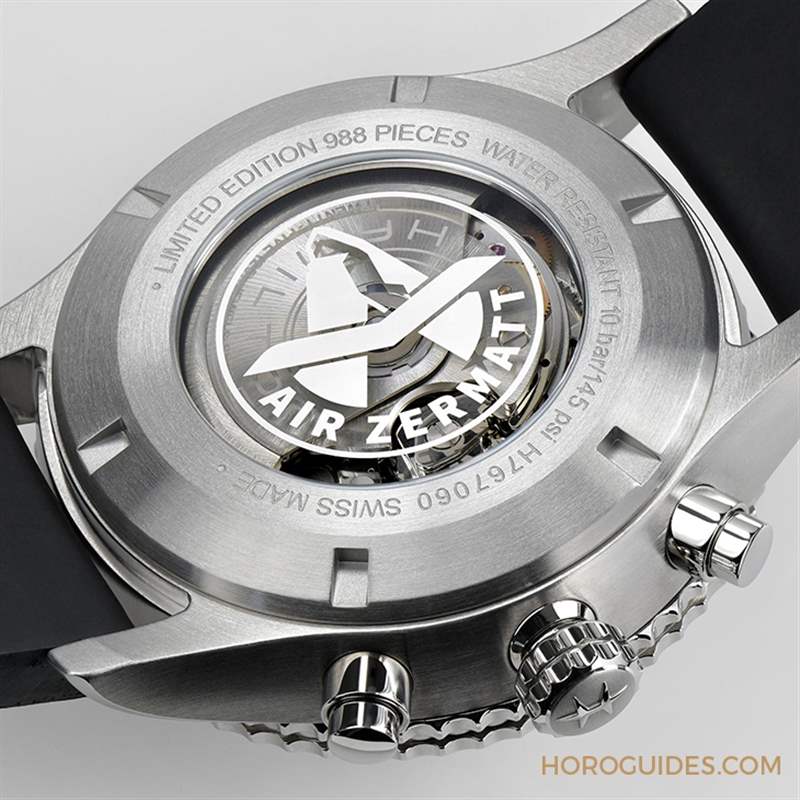 向空中救援精銳致敬｜HAMILTON Khaki Aviation系列Air Zermatt Converter限量計時碼表-復(fù)刻表