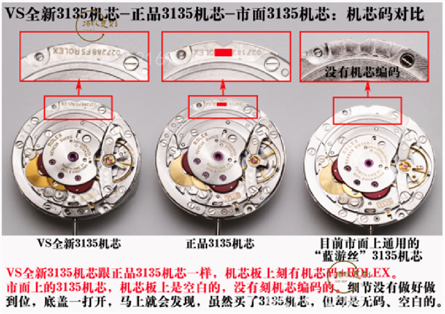 VS廠勞力士綠水鬼3135機芯復(fù)刻做工怎么樣,VS廠綠水鬼-復(fù)刻表
