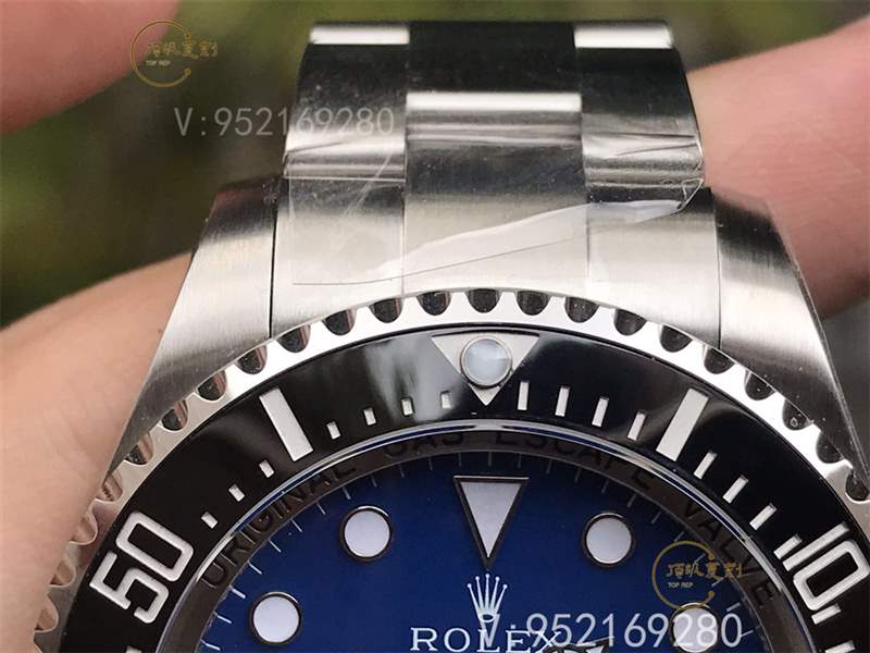 AR廠勞力士漸變藍(lán)鬼王v2版腕表復(fù)刻做工怎么樣對比n廠漸變鬼王-復(fù)刻表