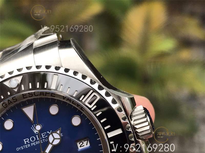 AR廠勞力士漸變藍(lán)鬼王v2版腕表復(fù)刻做工怎么樣對比n廠漸變鬼王-復(fù)刻表