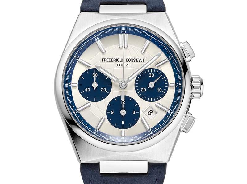 弗雷德里克·康斯坦特高壽命自動計時碼表-雅典娜丁潛水員×骷髏黑-復(fù)刻表