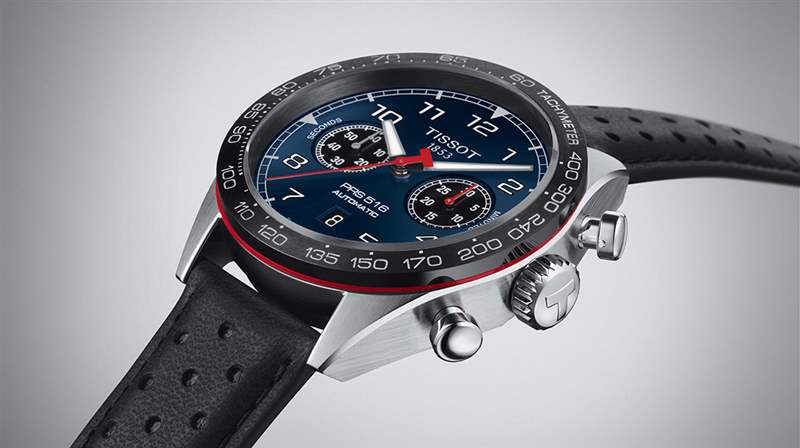 天梭PRS 516 自動上鏈計(jì)時碼表-路易·莫伊內(nèi)特記憶精神-復(fù)刻表