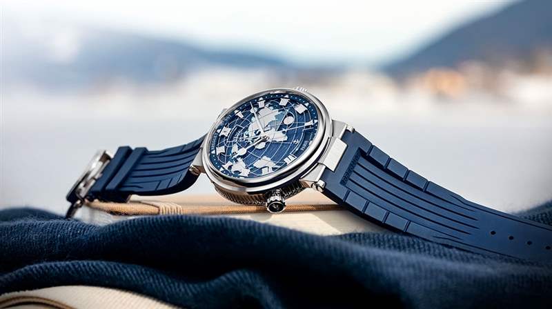 寶璣霍拉世界 5557-蕭邦L.U.C 全擊藍寶石-復(fù)刻表