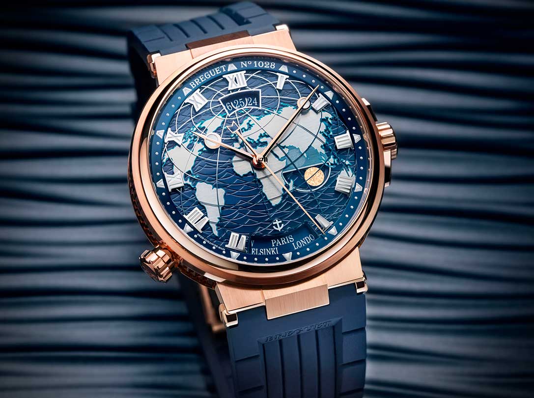 寶璣霍拉世界 5557-蕭邦L.U.C 全擊藍寶石-復(fù)刻表