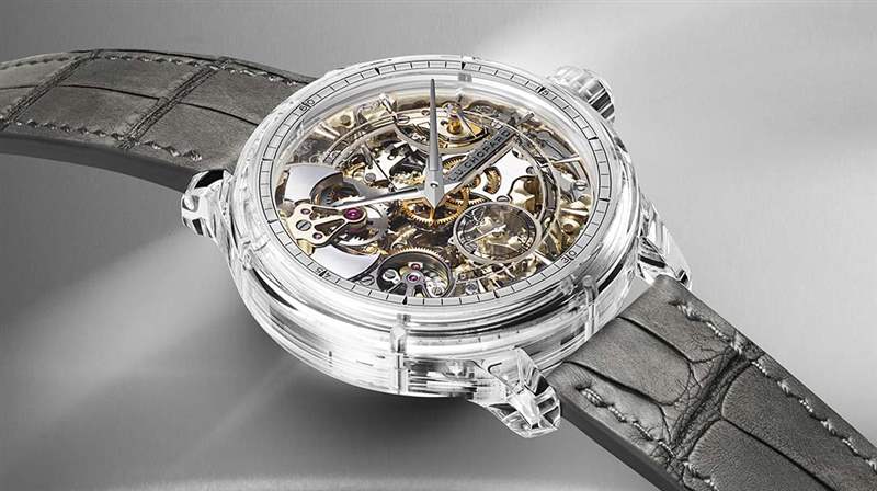 寶璣霍拉世界 5557-蕭邦L.U.C 全擊藍寶石-復(fù)刻表