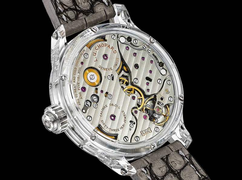 寶璣霍拉世界 5557-蕭邦L.U.C 全擊藍寶石-復(fù)刻表