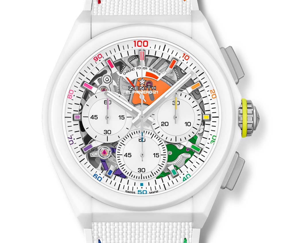 真力時(shí)天頂 DEFY 21 色度-復(fù)刻表