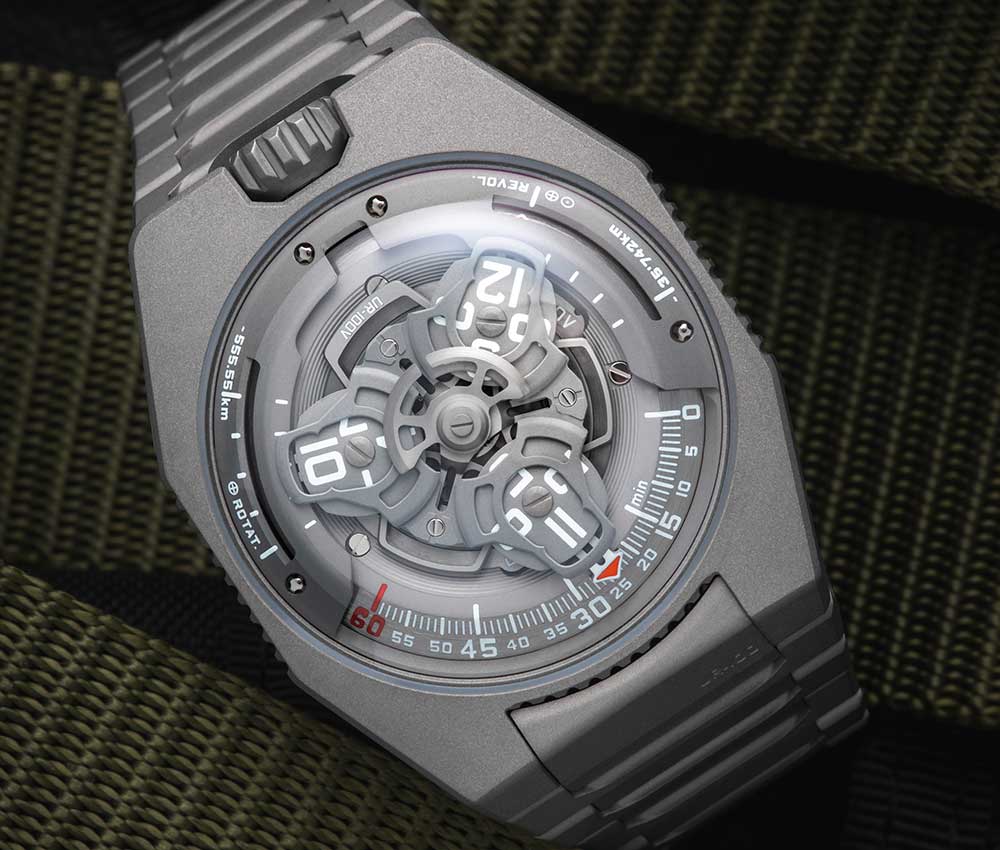URWERK UR-100V 全鈦護套-復(fù)刻表