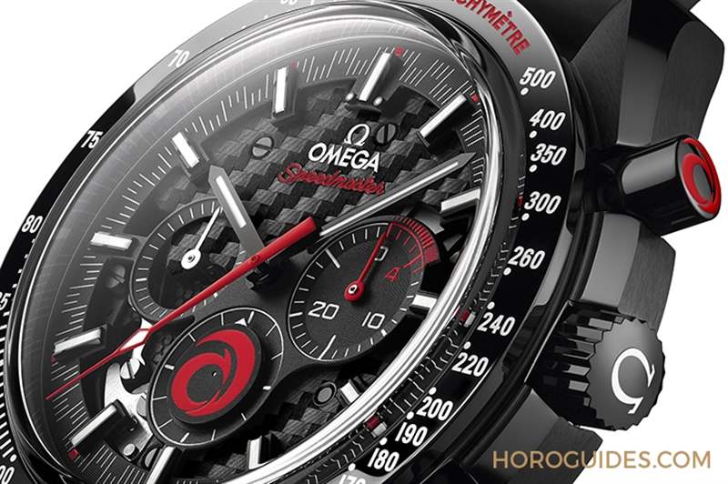 黑與紅，力與美｜歐米茄超霸系列月之暗面Alinghi腕表-復刻表