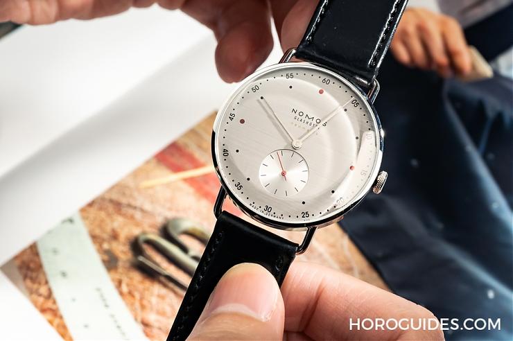 職場選表，實用至上｜NOMOS Slivercut面盤的洗鏈魅力-復刻表