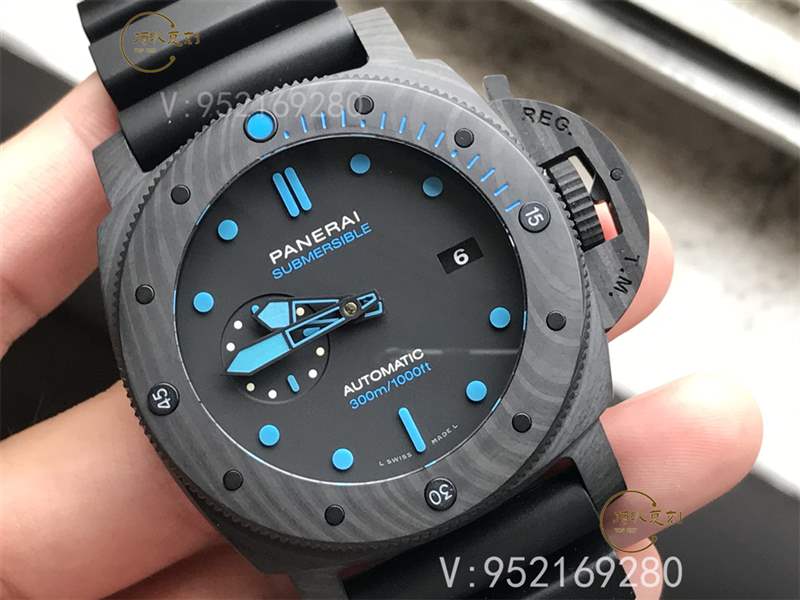 VS廠沛納海pam616和pam1616碳纖維腕表復(fù)刻做工怎么樣-復(fù)刻表