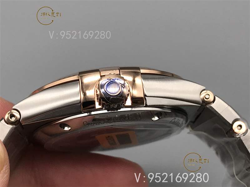 VS廠歐米茄星座間枚金鉆釘做工怎么樣123.20.38.21.52.001-復(fù)刻表