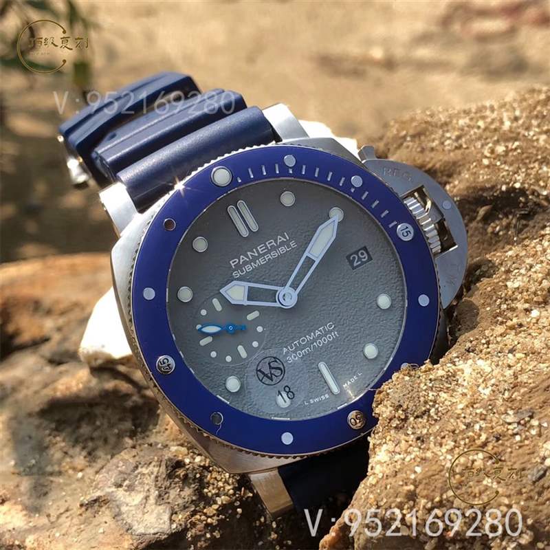 藍(lán)色小海王-VS廠沛納海pam00959評測具有年輕活力的藍(lán)主角-復(fù)刻表