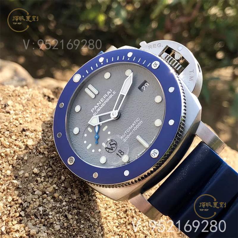 藍(lán)色小海王-VS廠沛納海pam00959評測具有年輕活力的藍(lán)主角-復(fù)刻表