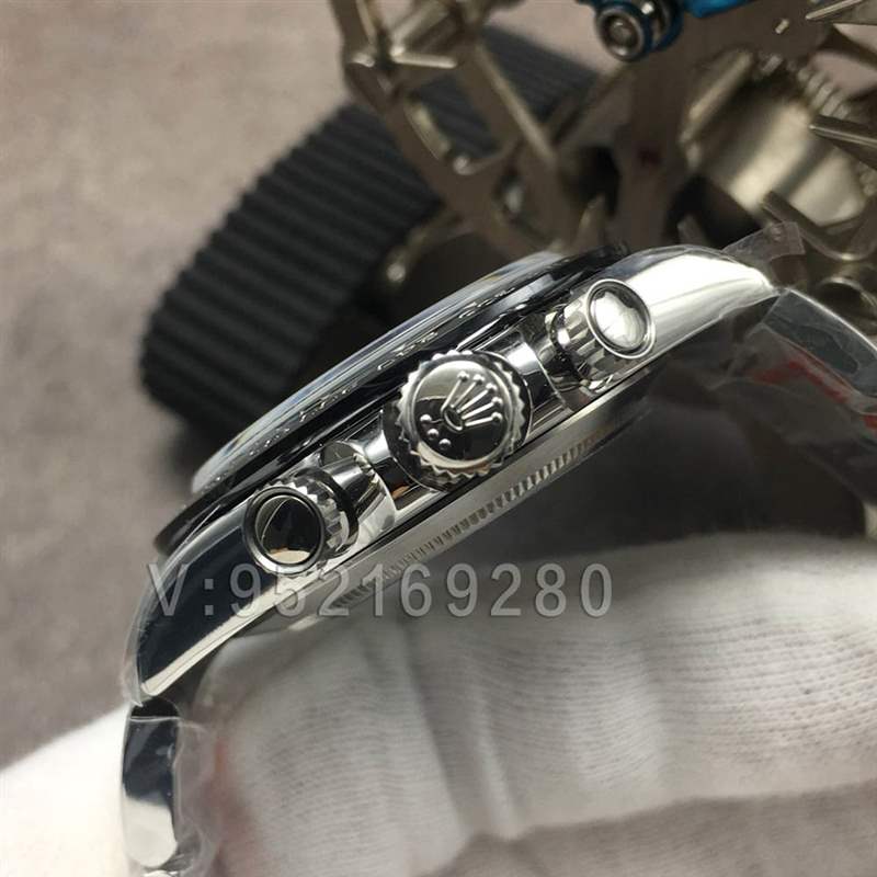 N廠迪通拿V3版「4130機芯」黑鋼迪116500LN陶瓷圈黑面表盤-復刻表