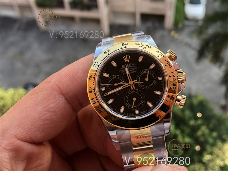 N廠勞力士迪通拿m116518ln間金黑盤復刻表做工怎么樣-內附實拍圖-復刻表