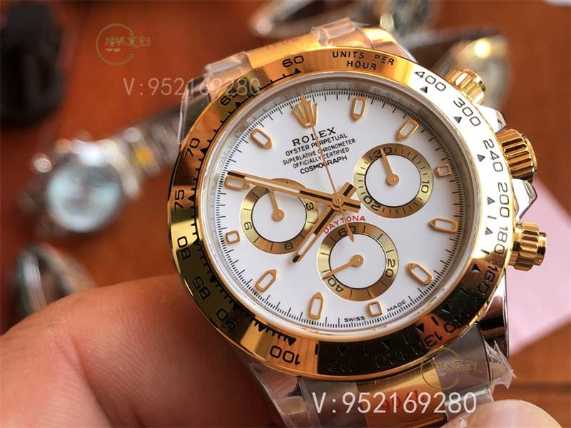 N廠復刻勞力士迪通拿間金白盤m116503腕表做工怎么樣,內附實拍圖-復刻表