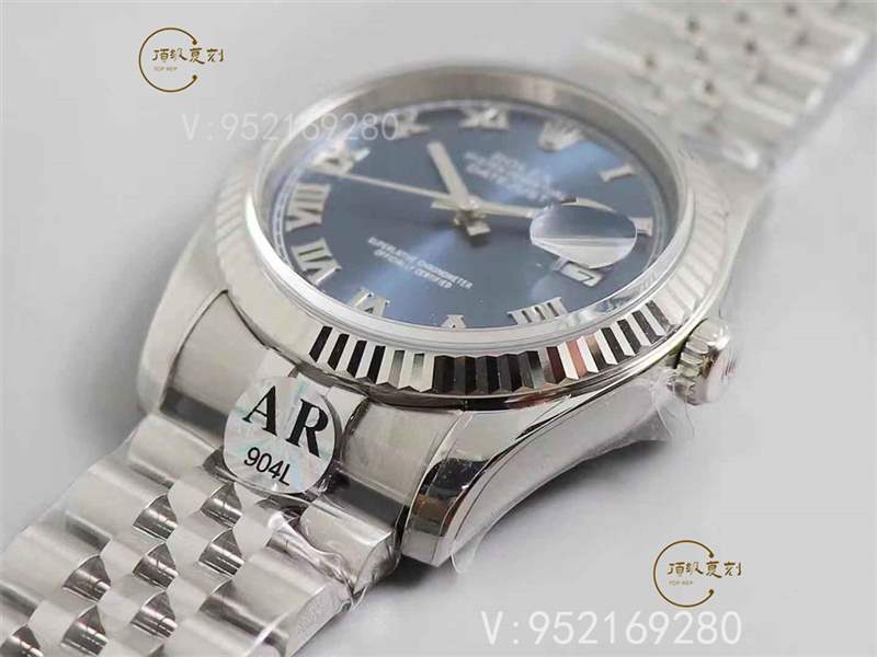 AR廠勞力士v3版日志36mm羅馬數字盤質量如何，對比正品怎么樣-復刻表