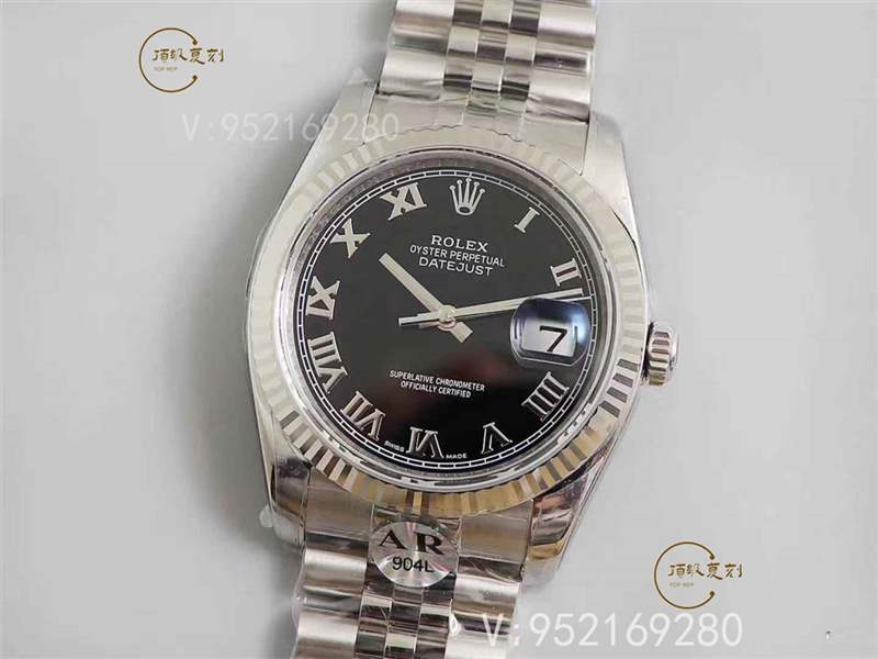 AR廠勞力士v3版日志36mm羅馬數字盤質量如何，對比正品怎么樣-復刻表