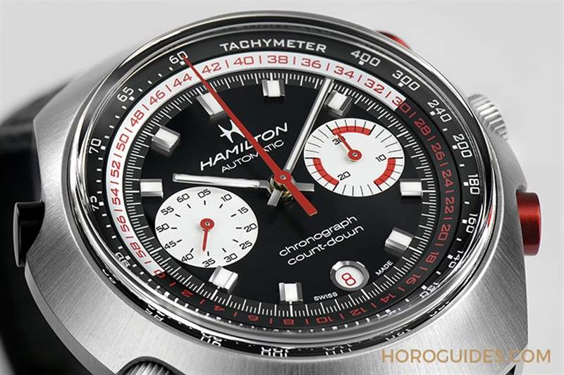 復刻1970年代競速經(jīng)典|HAMILTON Chrono-Matic 50-復刻表