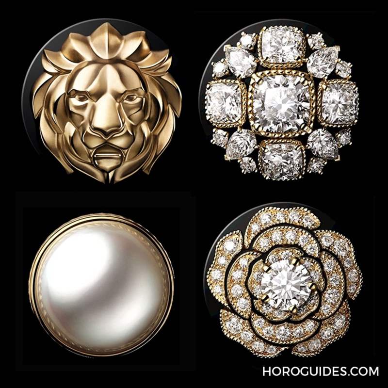 小黑外套的珠寶鈕扣｜CHANEL Mademoiselle Privé Bouton鈕扣腕表-復刻表