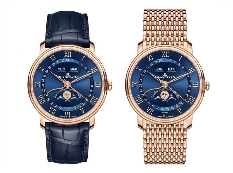 寶珀經典系列月相6654藍色表盤正裝表值得買？-復刻表