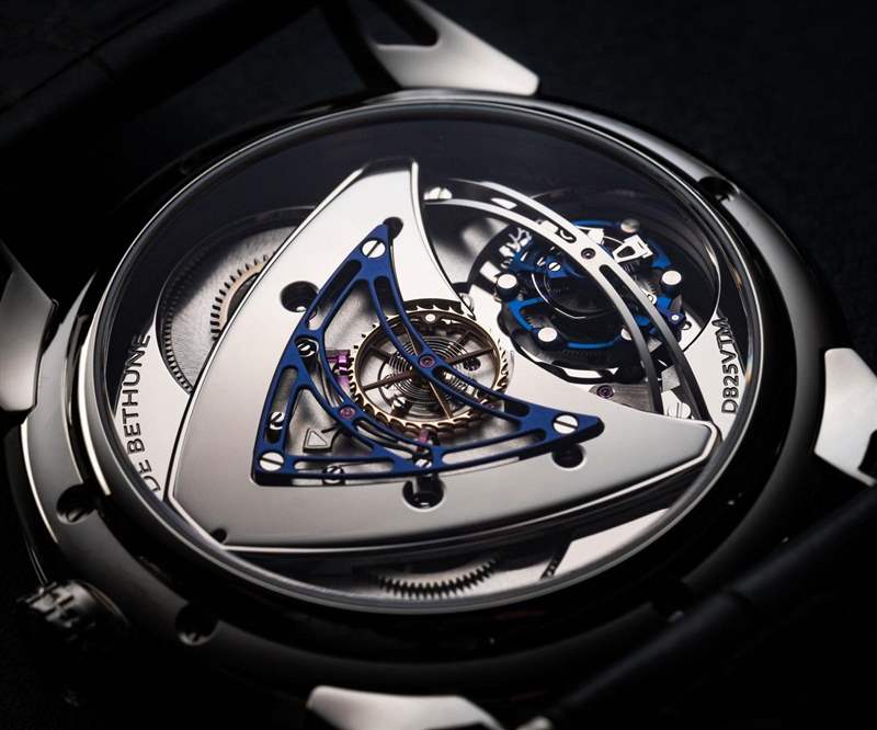 珍稀隕石面與復(fù)雜陀飛輪的華麗組合！DE BETHUNE DB25 Starry Varius Ae?rolite-復(fù)刻表