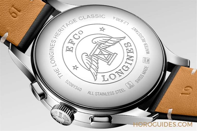 「沒有」日期窗的原版復刻:浪琴Heritage Classic Tuxedo復刻表-復刻表