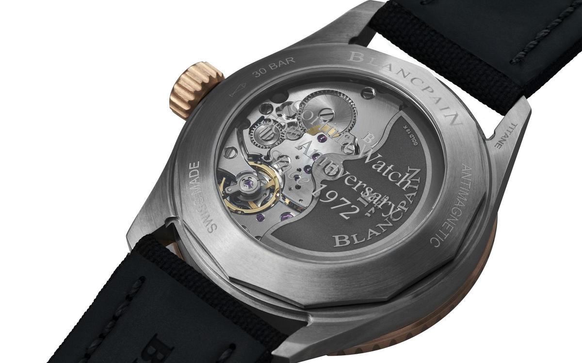 BLANCPAIN五十噚深潛器腕表全面改款，罕見半金限量版現(xiàn)身！-復刻表