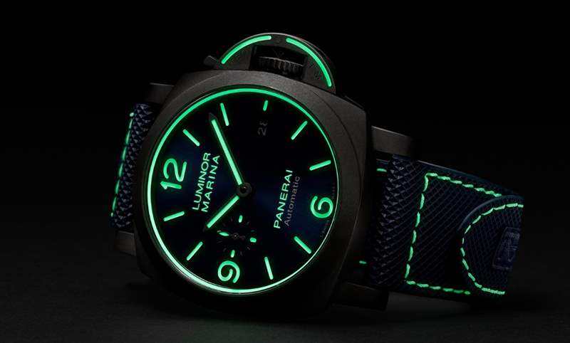 全都亮起來！沛納海全新Luminor Marina，表盤、表冠、表帶都有夜光-復刻表
