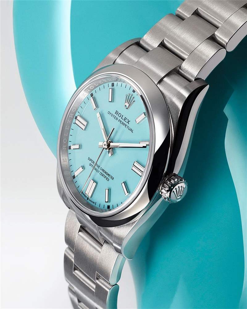 Rolex OP手表珊瑚紅表面爆冷暴升63% 同期漲幅超越Tiffany Blue-復刻表