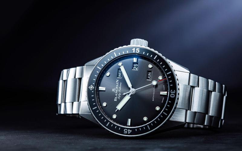 BLANCPAIN五十噚深潛器腕表全面改款，罕見半金限量版現(xiàn)身！-復刻表